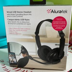 Wired USB stereo headset